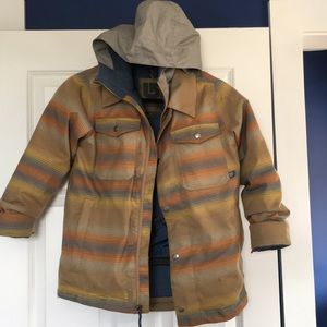 Boys burtons snow board jacket
